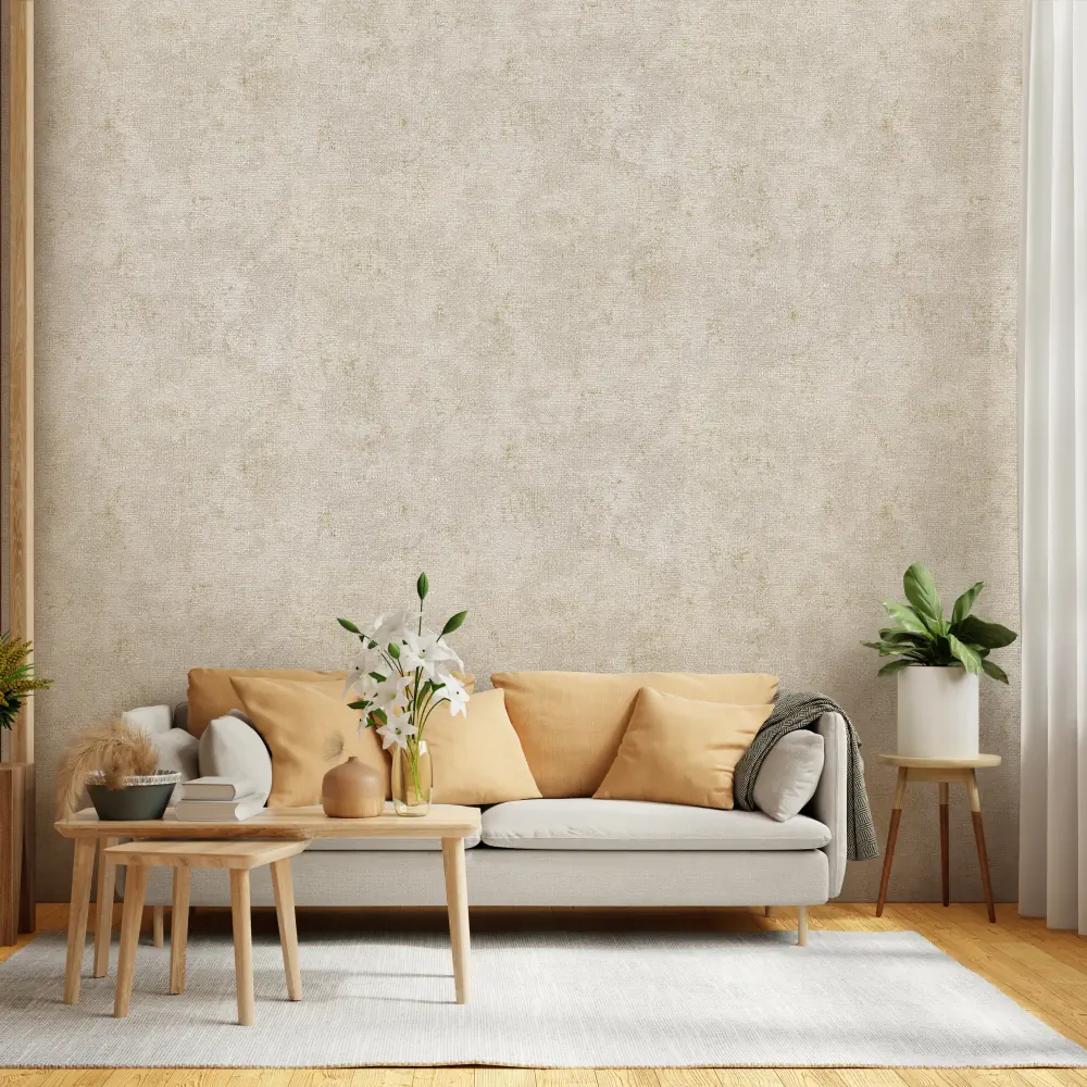 کاغذ دیواری طرح پتینه کرم کد ۱۰۲۵۱ - تصویر 3