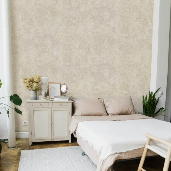 کاغذ دیواری طرح پتینه کرم کد ۱۰۲۵۱ - تصویر 7